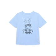 Way To Celebrate Toddler Girl Easter Short Sleeve Graphic T-Shirt, Sizes 12M-5T